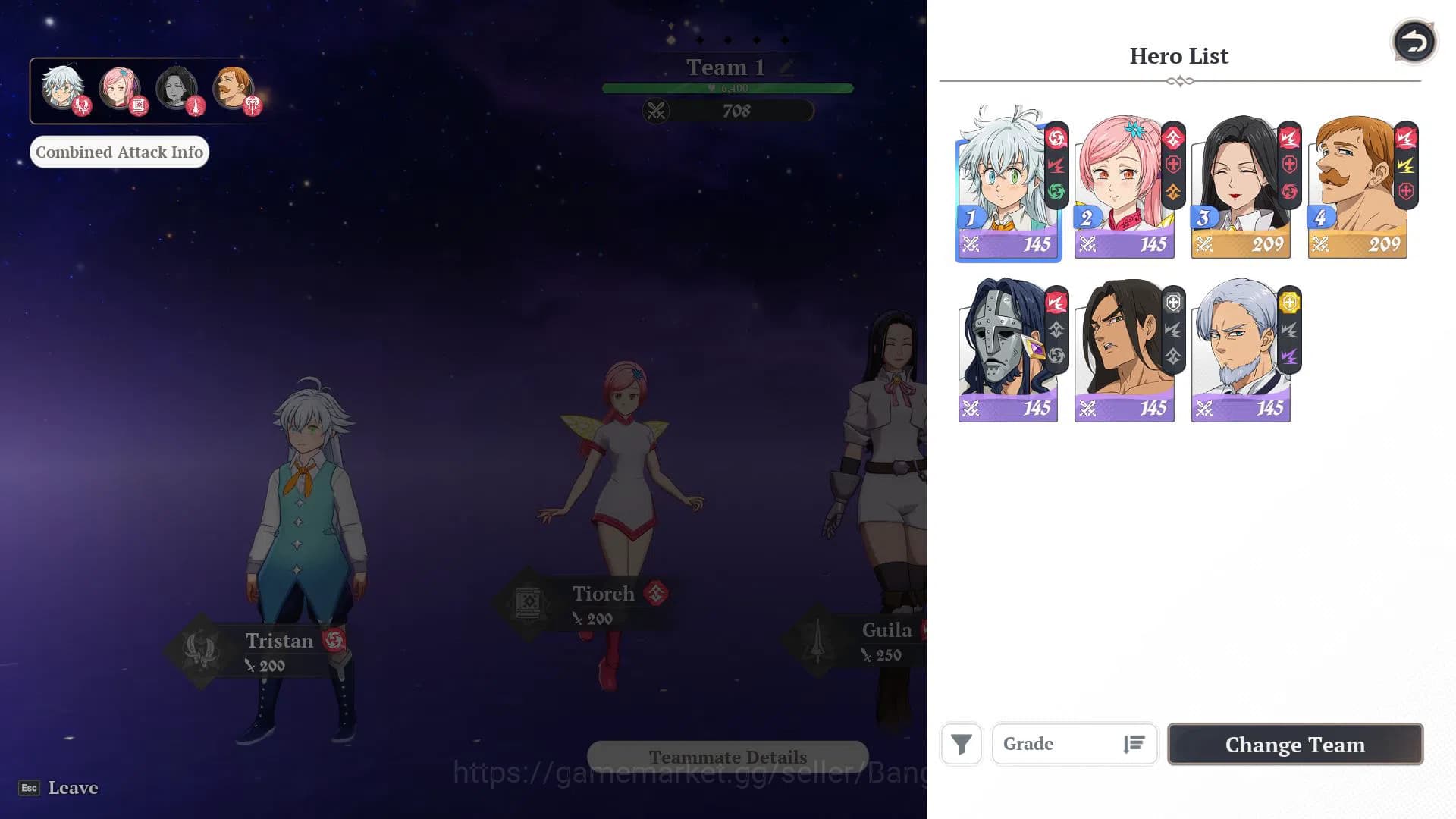 The Seven Deadly Sins: Origin Accounts EU Fresh Starter Lv2 | 2SSR Escanor + Guila (Sign) image 2