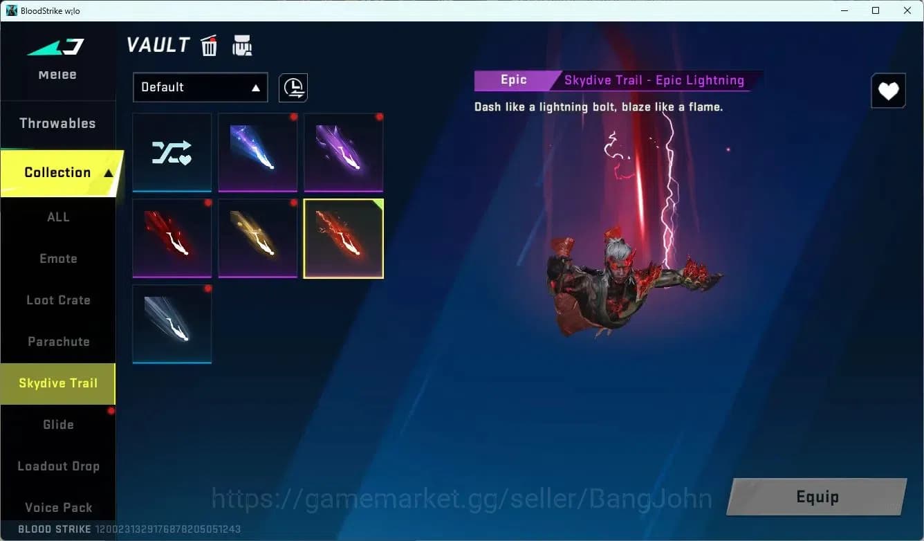Blood Strike Accounts ASIA | Eternal Desert Eagle-Scorpius | 15 Legendar image 18