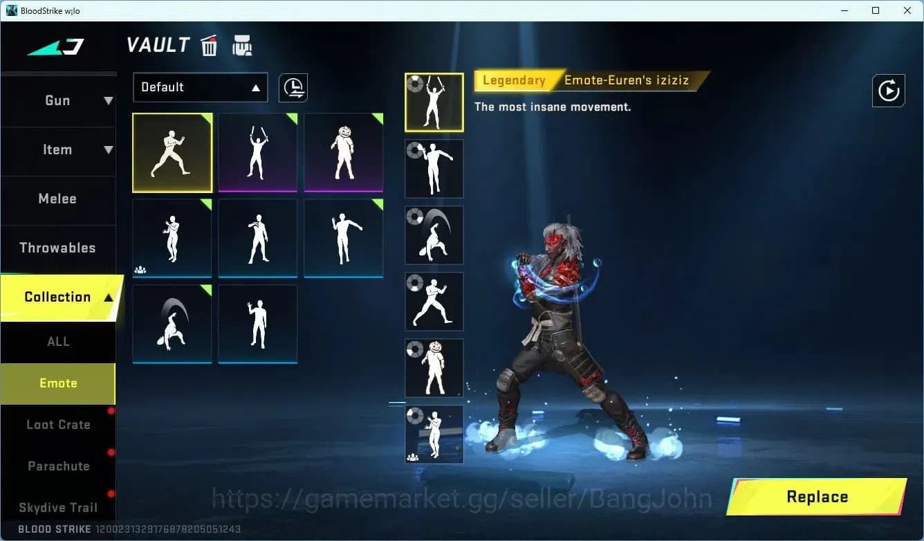 Blood Strike Accounts ASIA | Eternal Desert Eagle-Scorpius | 15 Legendar image 20