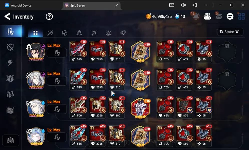 Epic Seven Accounts GLOBAL Unverif|9 ML(Salome,NM Luna,LH Cermia,Etc)+ image 10