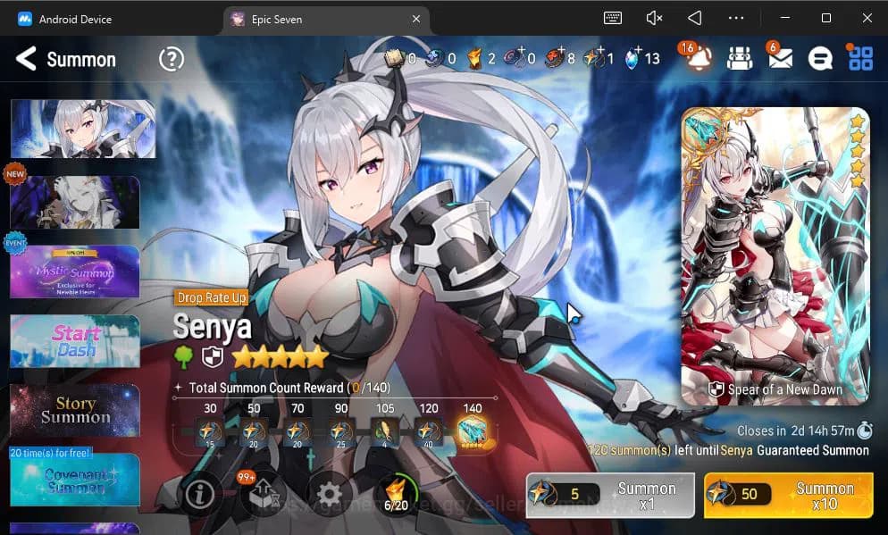 Epic Seven Accounts GLOBAL Unverif|9 ML(Salome,NM Luna,LH Cermia,Etc)+ image 14