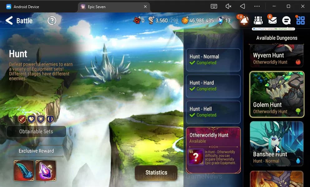 Epic Seven Accounts GLOBAL Unverif|9 ML(Salome,NM Luna,LH Cermia,Etc)+ image 16