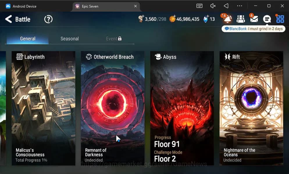 Epic Seven Accounts GLOBAL Unverif|9 ML(Salome,NM Luna,LH Cermia,Etc)+ image 18