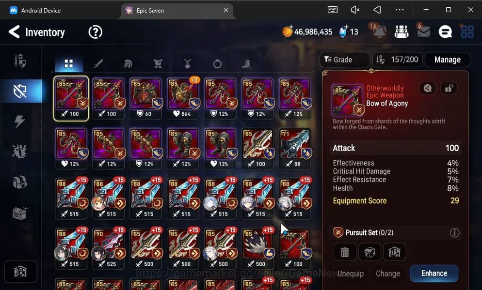 Epic Seven Accounts GLOBAL Unverif|9 ML(Salome,NM Luna,LH Cermia,Etc)+ image 9