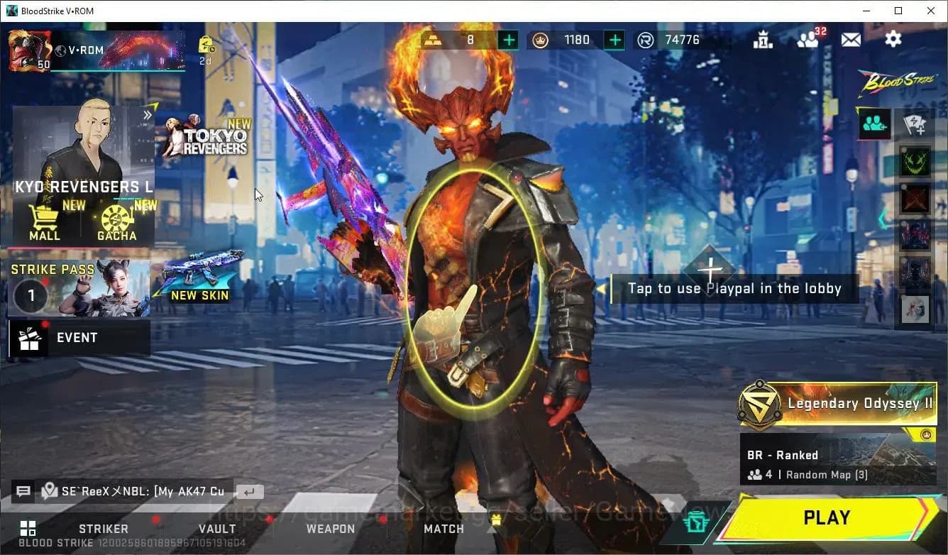 Blood Strike Accounts ASIA|Collab BLEACH[UZI-Zangetsu,MELE Zenpakuto,Tos image 1
