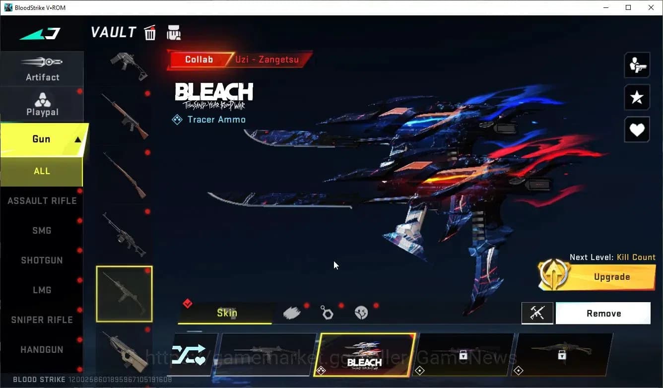 Blood Strike Accounts ASIA|Collab BLEACH[UZI-Zangetsu,MELE Zenpakuto,Tos image 10