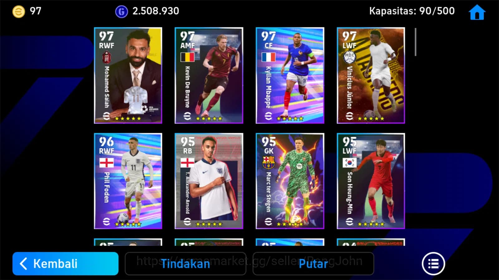 eFootball Accounts ANDROID|PW 3118|Wesley Sneijder + Paul Scholes + X image 3