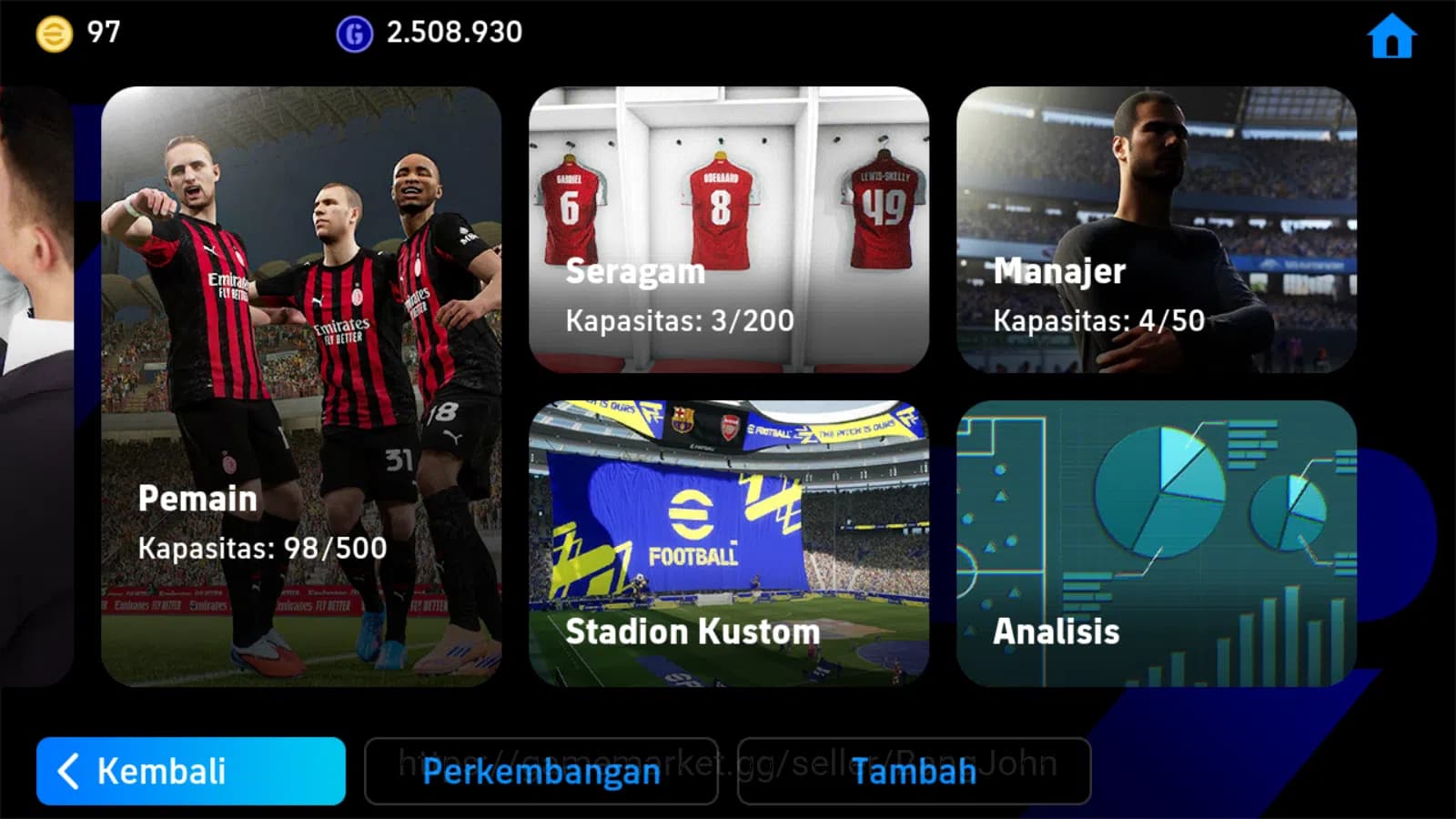 eFootball Accounts ANDROID|PW 3118|Wesley Sneijder + Paul Scholes + X image 6