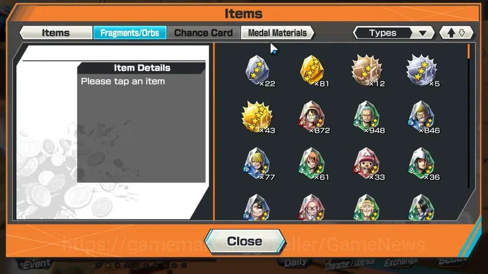 One Piece Bounty Rush Accounts Global|3 EX|Winner Island Law,TFE Emperor Teach,GP image 8