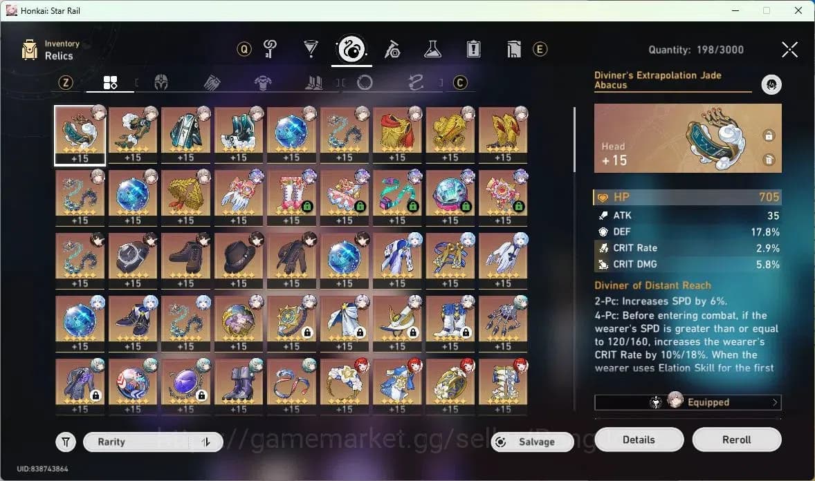 Honkai Star Rail Accounts ASIA | TL 67 | 13 LIMIT | SILVER WOLF | YAO GUANG image 10