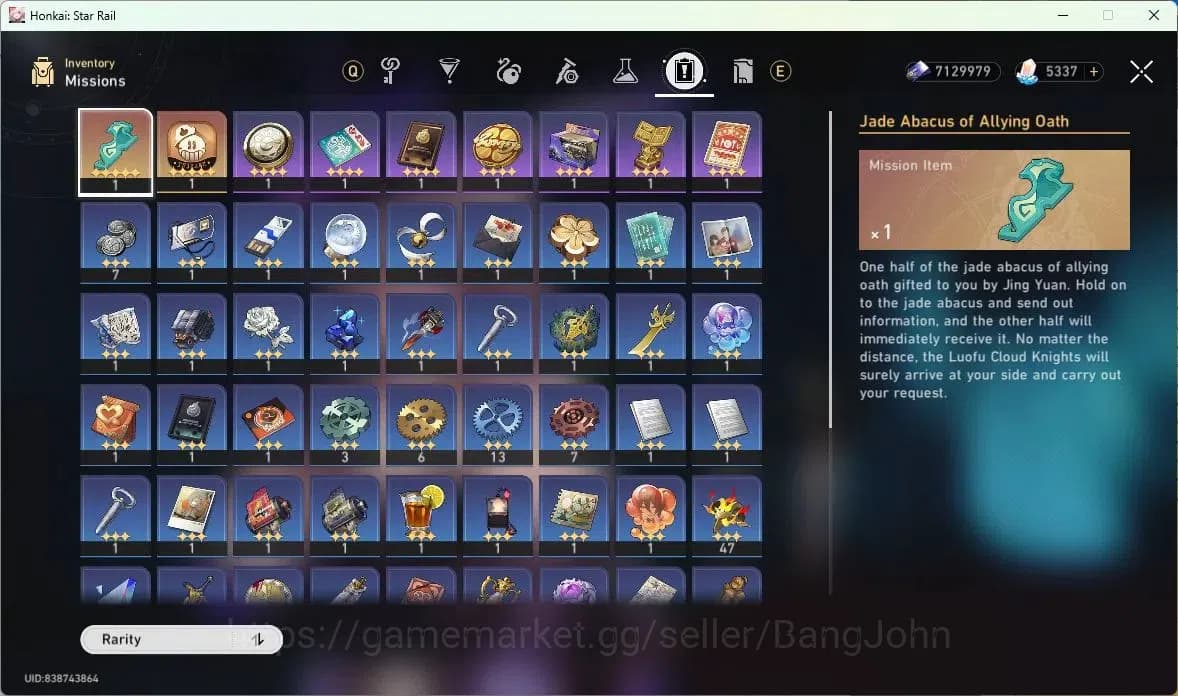 Honkai Star Rail Accounts ASIA | TL 67 | 13 LIMIT | SILVER WOLF | YAO GUANG image 7