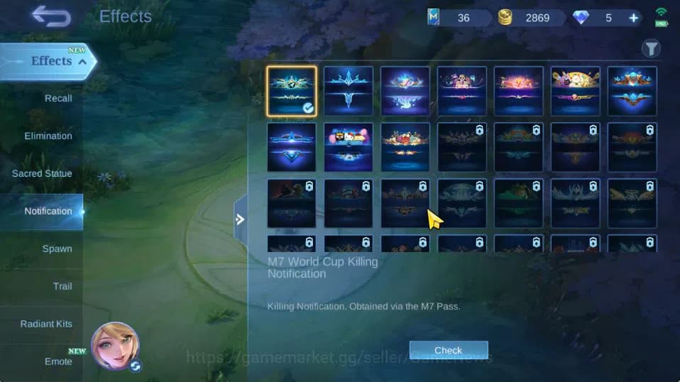 Mobile Legends: Bang Bang Accounts Hero 120|Skin 201|Roger MetroZero,Granger PRIME,Fl image 10