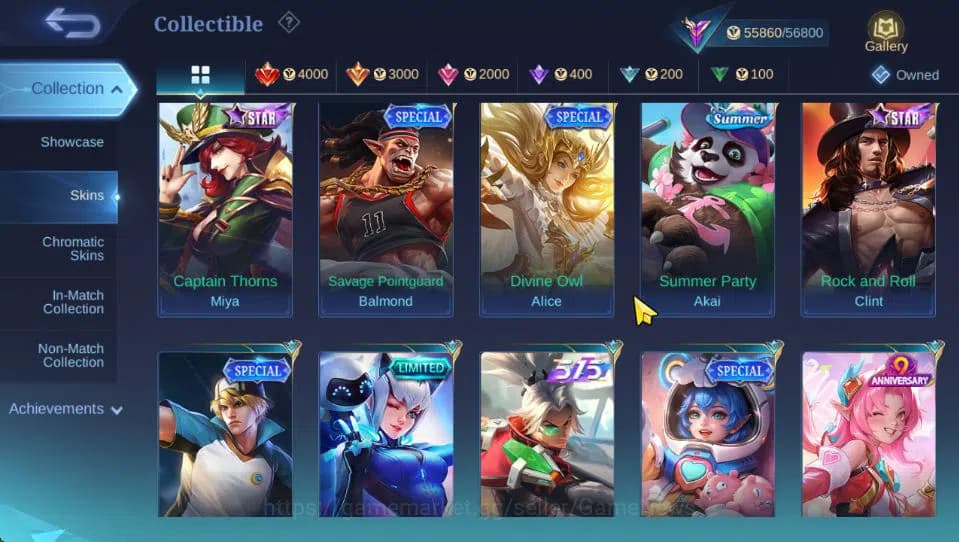 Mobile Legends: Bang Bang Accounts Hero 120|Skin 201|Roger MetroZero,Granger PRIME,Fl image 2