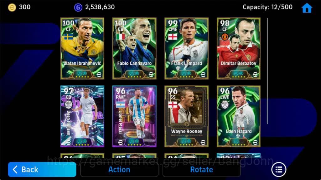eFootball Accounts Android,Pwr 3155,ibrahimov epc,lampard epc,berbato image 3
