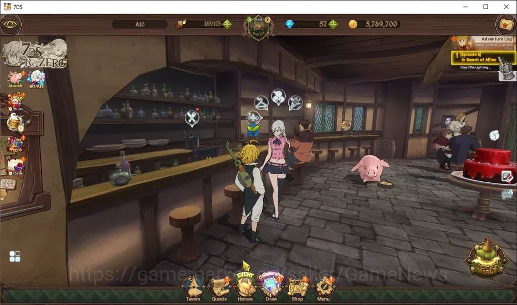 The Seven Deadly Sins: Grand Cross Accounts Asia |420K CC| Chapter 1+1 Seventh Spring Box | 4 image 1