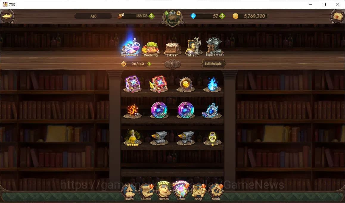 The Seven Deadly Sins: Grand Cross Accounts Asia |420K CC| Chapter 1+1 Seventh Spring Box | 4 image 6