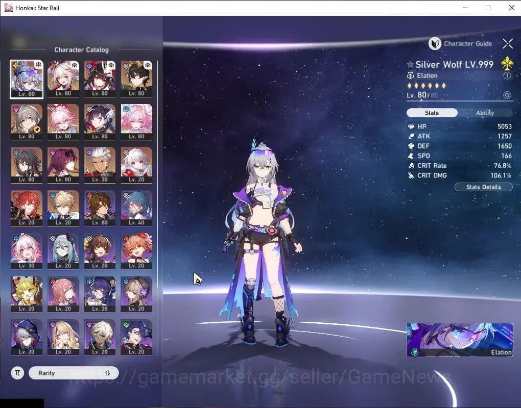 Honkai Star Rail Accounts Asia|TL 70|10 Limited|[Cyrene,Evanescia,SW 999,Spa image 4