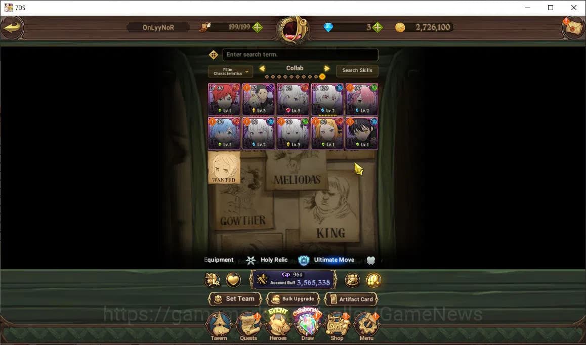 The Seven Deadly Sins: Grand Cross Accounts Asia|3,5M CC|3 LR+6 UR+ Collab ReZero,FF|Brunhild, image 16