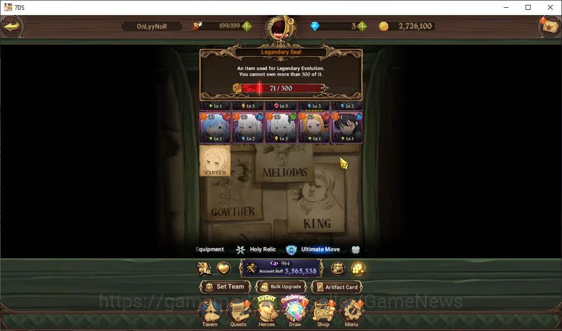 The Seven Deadly Sins: Grand Cross Accounts Asia|3,5M CC|3 LR+6 UR+ Collab ReZero,FF|Brunhild, image 17