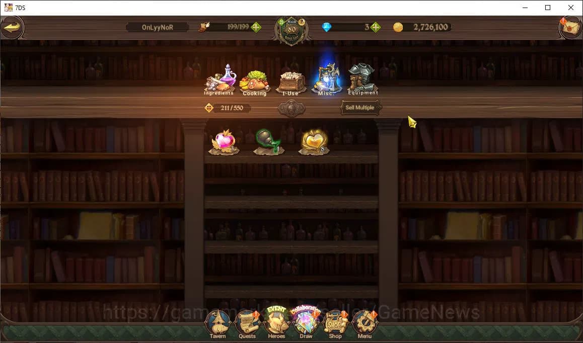 The Seven Deadly Sins: Grand Cross Accounts Asia|3,5M CC|3 LR+6 UR+ Collab ReZero,FF|Brunhild, image 3