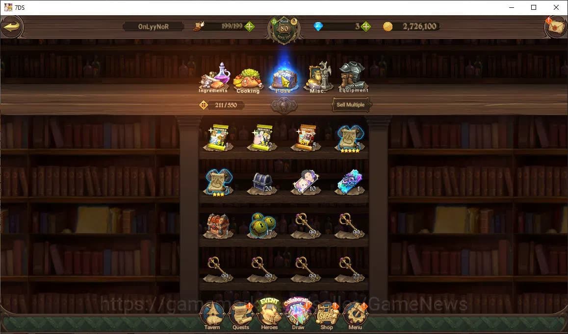 The Seven Deadly Sins: Grand Cross Accounts Asia|3,5M CC|3 LR+6 UR+ Collab ReZero,FF|Brunhild, image 4