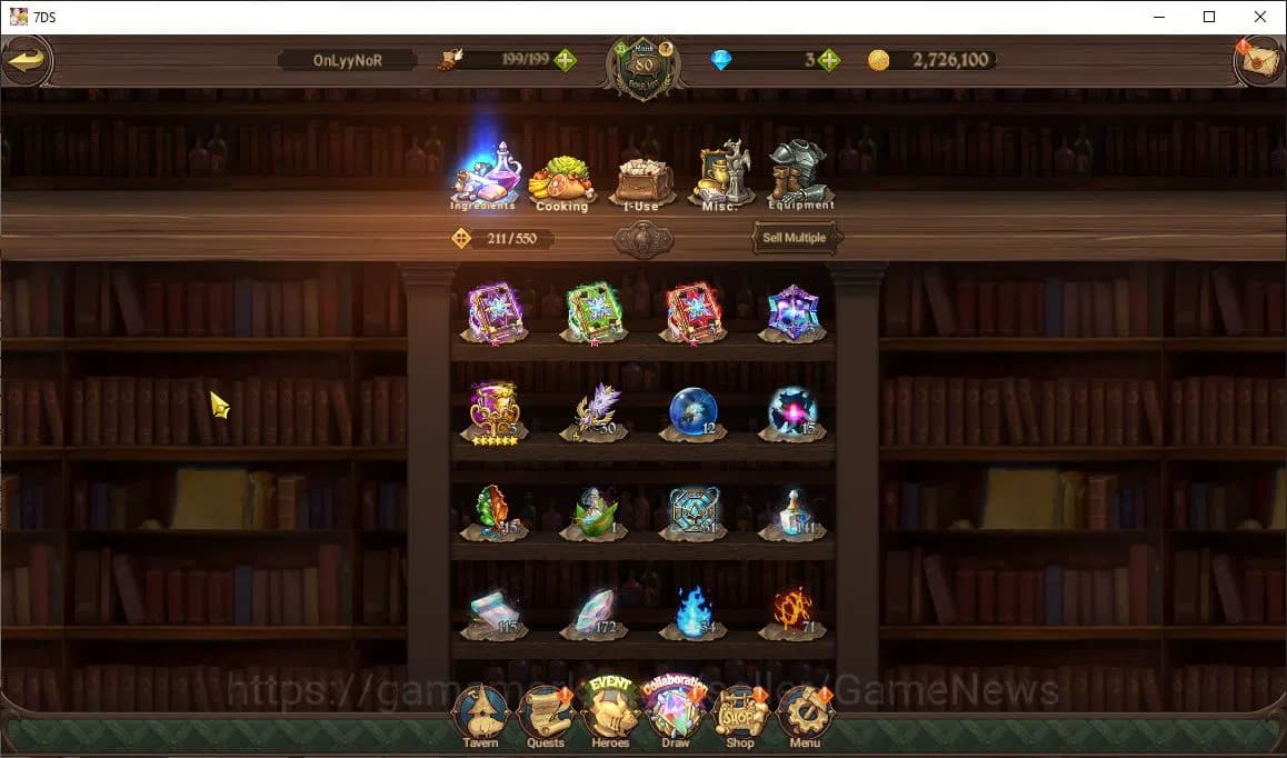 The Seven Deadly Sins: Grand Cross Accounts Asia|3,5M CC|3 LR+6 UR+ Collab ReZero,FF|Brunhild, image 6