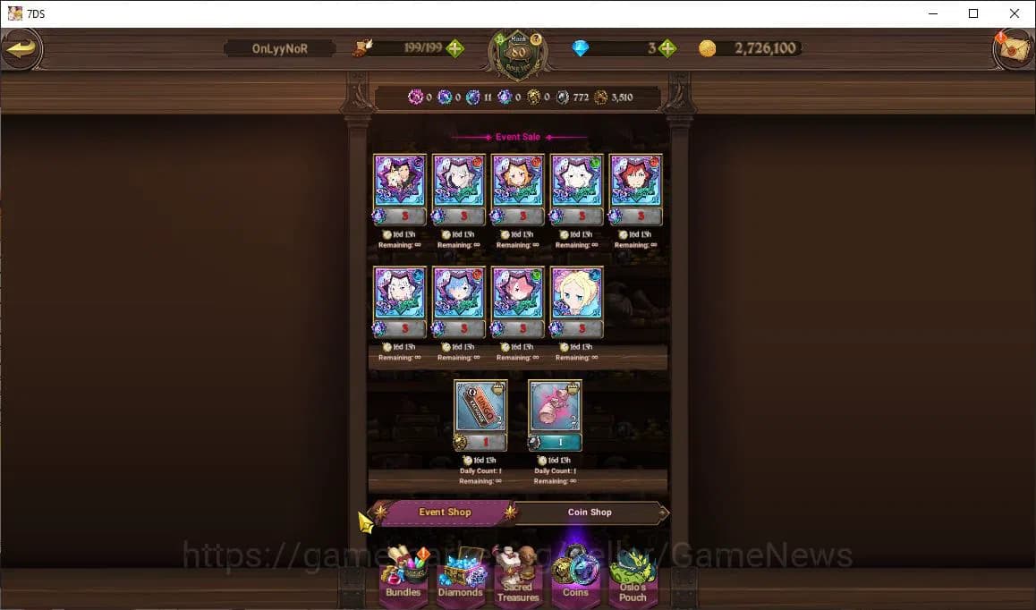 The Seven Deadly Sins: Grand Cross Accounts Asia|3,5M CC|3 LR+6 UR+ Collab ReZero,FF|Brunhild, image 8