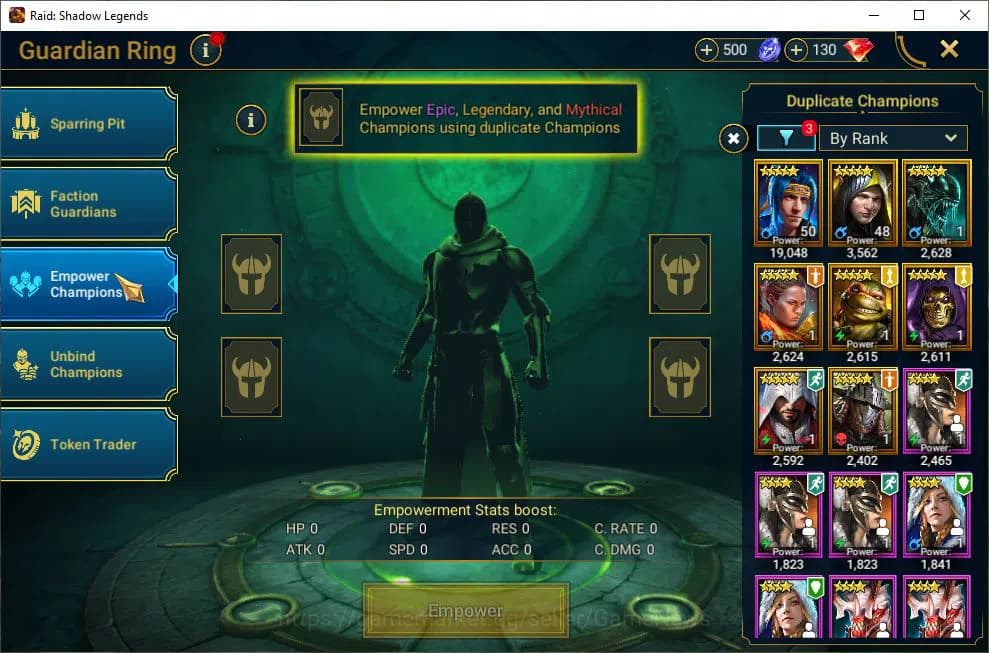 Raid: Shadow Legends Accounts Lv26 433K Power|1 Mythic(Galathir)|23 Legend(Ninja image 16