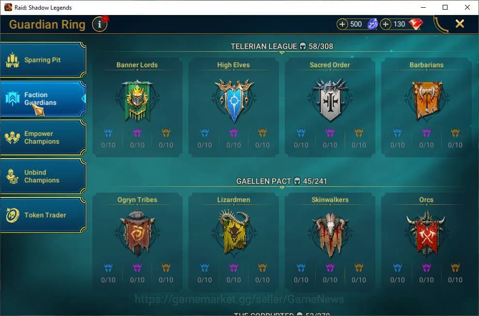 Raid: Shadow Legends Accounts Lv26 433K Power|1 Mythic(Galathir)|23 Legend(Ninja image 17