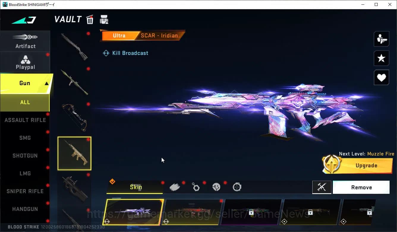 Blood Strike Accounts ASIA|Collab BLEACH Lv2 M82-Tensa Zangetsu,Byakuya, image 10