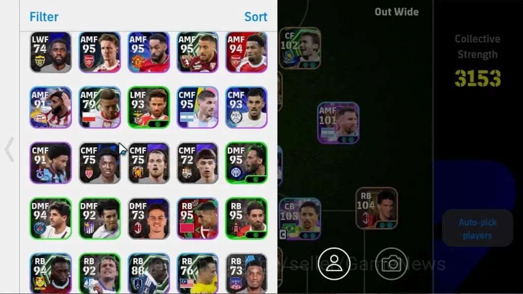 eFootball Accounts Mobile|Dimitar Berbatov,Andry Shevchenko,El-Hadji image 3