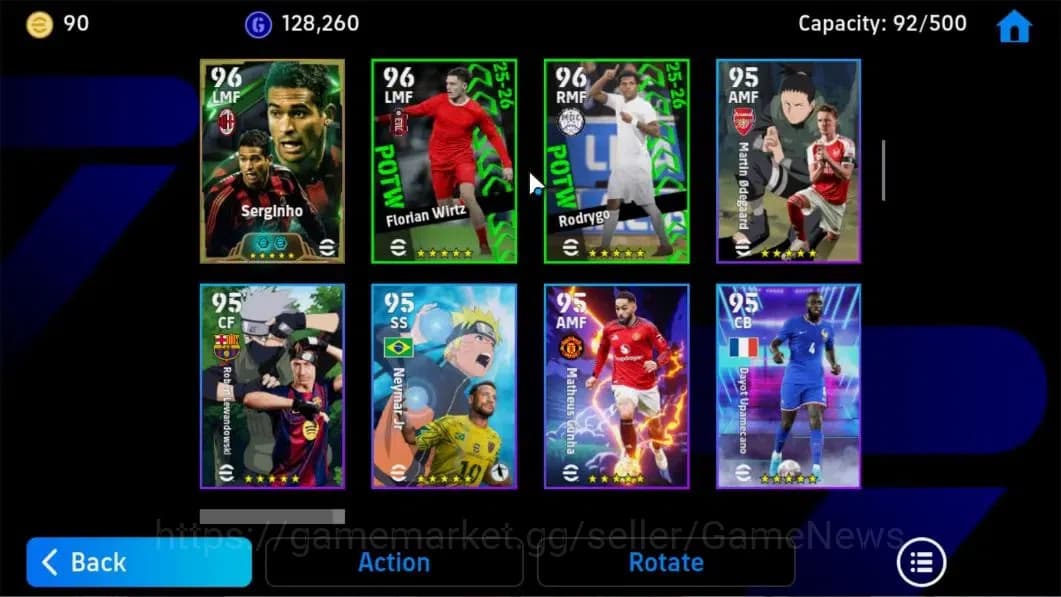 eFootball Accounts Mobile|Dimitar Berbatov,Andry Shevchenko,El-Hadji image 7