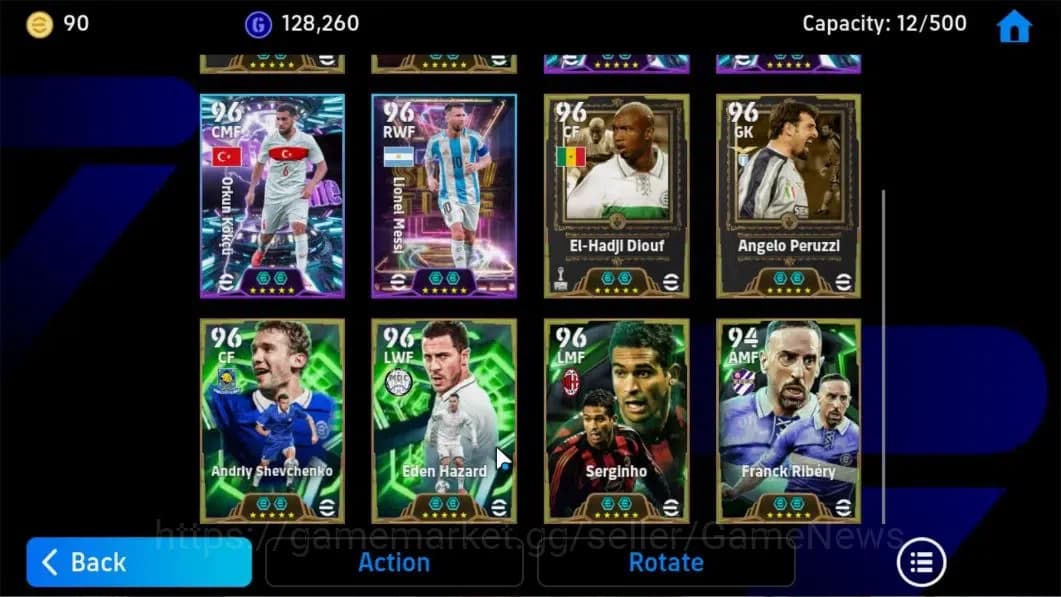 eFootball Accounts Mobile|Dimitar Berbatov,Andry Shevchenko,El-Hadji image 9