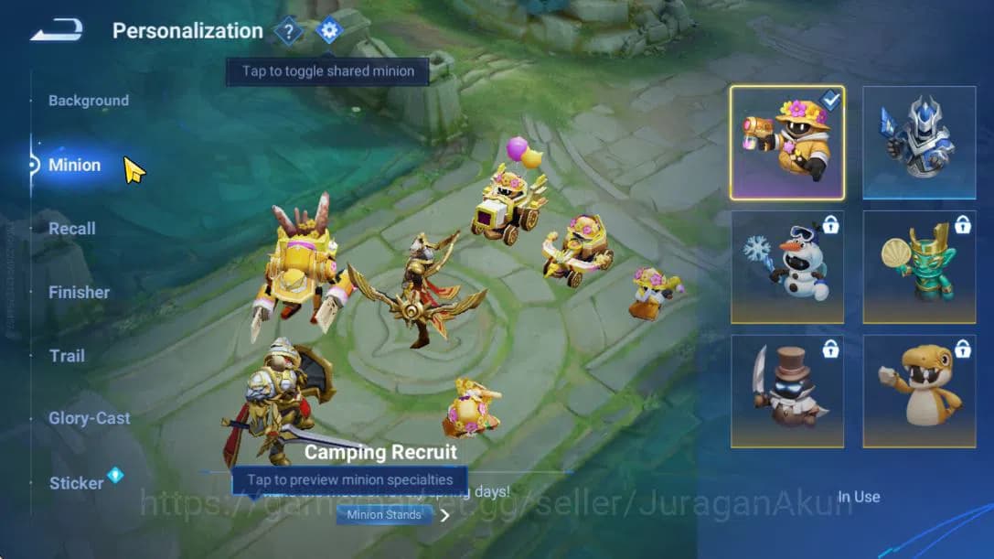 Honor of Kings Accounts Hero 60 Skin 47|KIC Luna,Consort Yu (Legend),Lady image 6