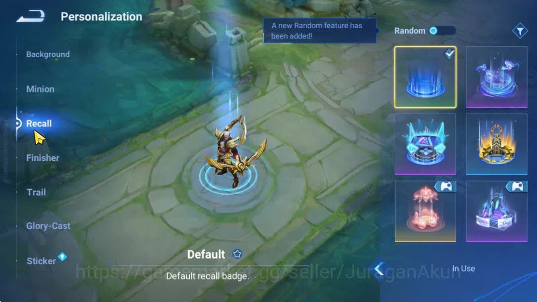 Honor of Kings Accounts Hero 60 Skin 47|KIC Luna,Consort Yu (Legend),Lady image 7