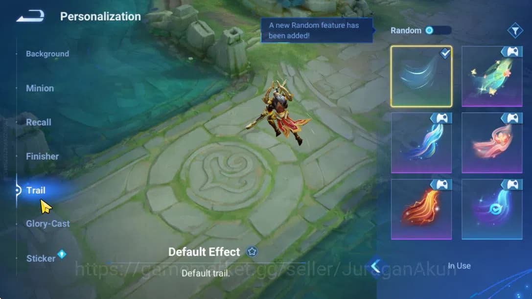 Honor of Kings Accounts Hero 60 Skin 47|KIC Luna,Consort Yu (Legend),Lady image 9