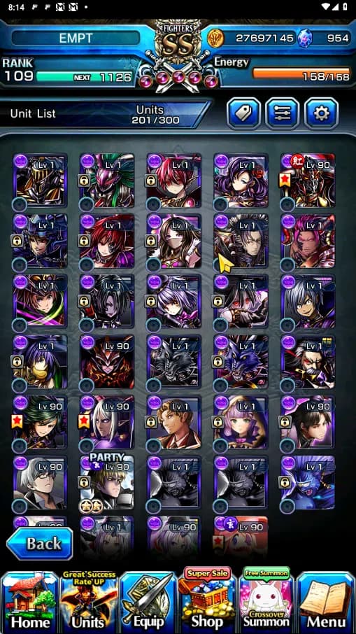 Grand Summoners Accounts GLOBAL | Ascend 24 | Roy TW, Houka TW, Rimuru TW, image 10