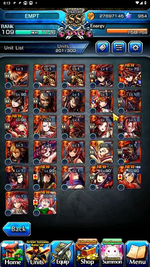 Grand Summoners Accounts GLOBAL | Ascend 24 | Roy TW, Houka TW, Rimuru TW, image 6