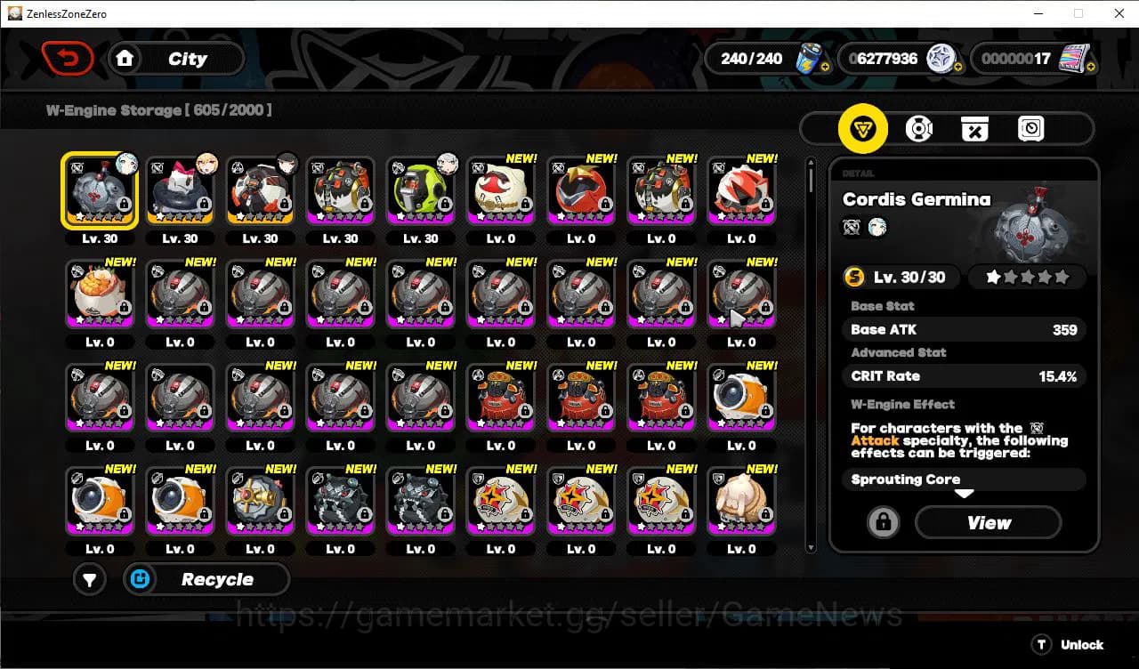 Zenless Zone Zero Accounts NA|IK 43|S1 Ch5|3 Limited[Cissia+Sign,Seed+Sign,Mi image 13