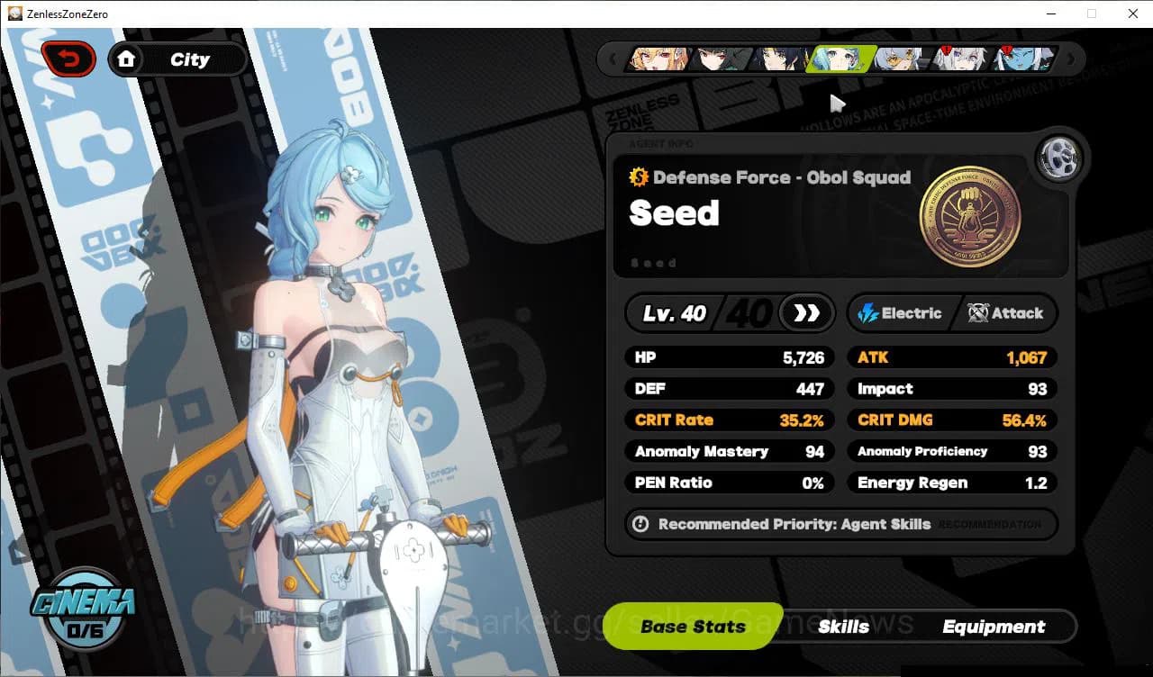 Zenless Zone Zero Accounts NA|IK 43|S1 Ch5|3 Limited[Cissia+Sign,Seed+Sign,Mi image 3