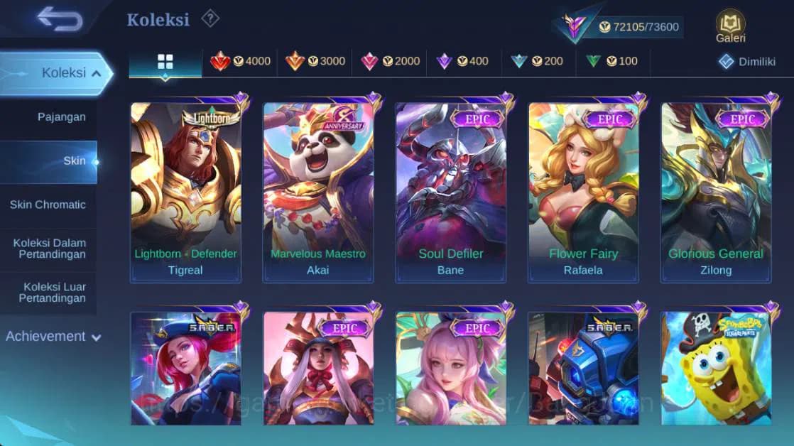 Mobile Legends: Bang Bang Accounts Global,Skin 272,Hero 131,LB (akai,kaja),Ann (haya, image 15
