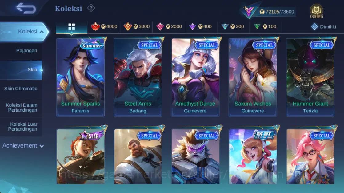 Mobile Legends: Bang Bang Accounts Global,Skin 272,Hero 131,LB (akai,kaja),Ann (haya, image 7