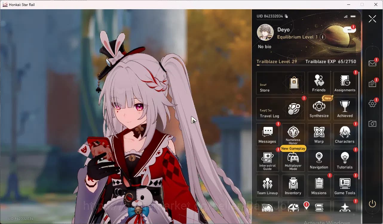 Honkai Star Rail Accounts ASIA|TL 29|4 limit|Sparxie,Sparkle,DanHeng PT,Ruan image 1