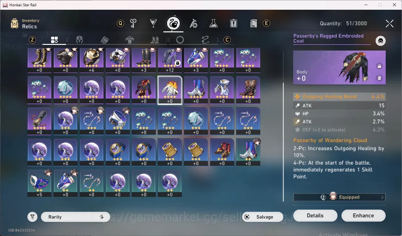 Honkai Star Rail Accounts ASIA|TL 29|4 limit|Sparxie,Sparkle,DanHeng PT,Ruan image 13
