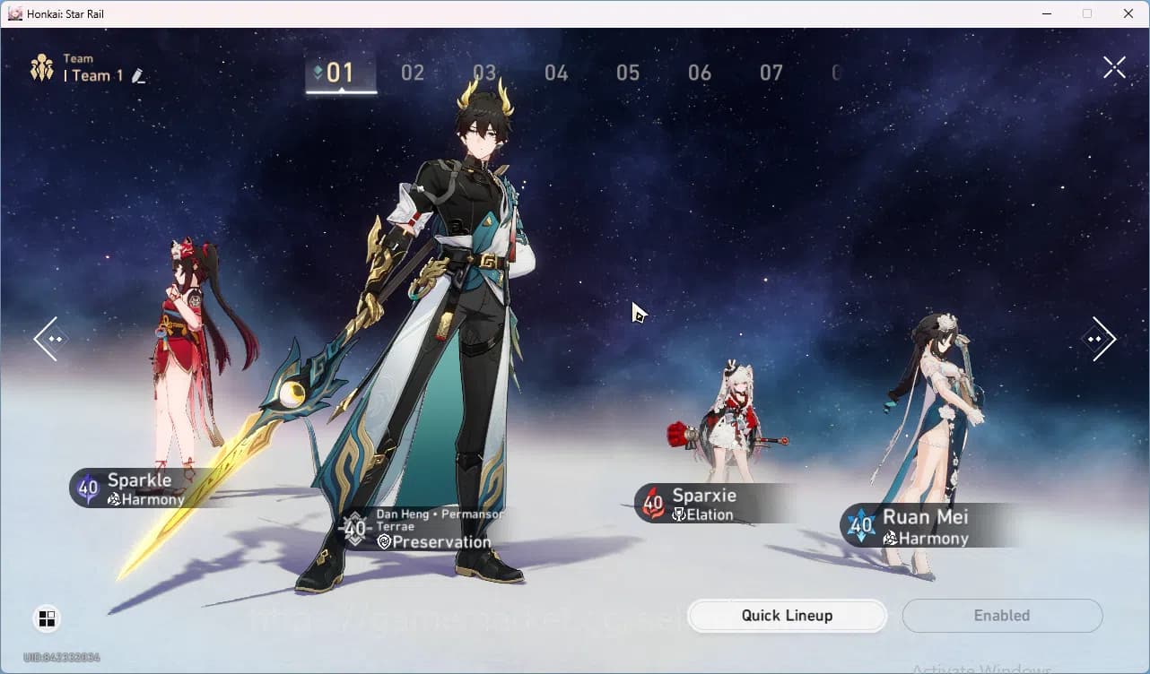 Honkai Star Rail Accounts ASIA|TL 29|4 limit|Sparxie,Sparkle,DanHeng PT,Ruan image 3