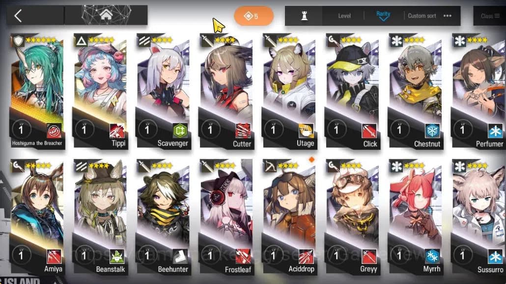 Arknights Accounts Lv 1| Fresh Starter | 1 Limited [Hoshiguma The Bra image 4