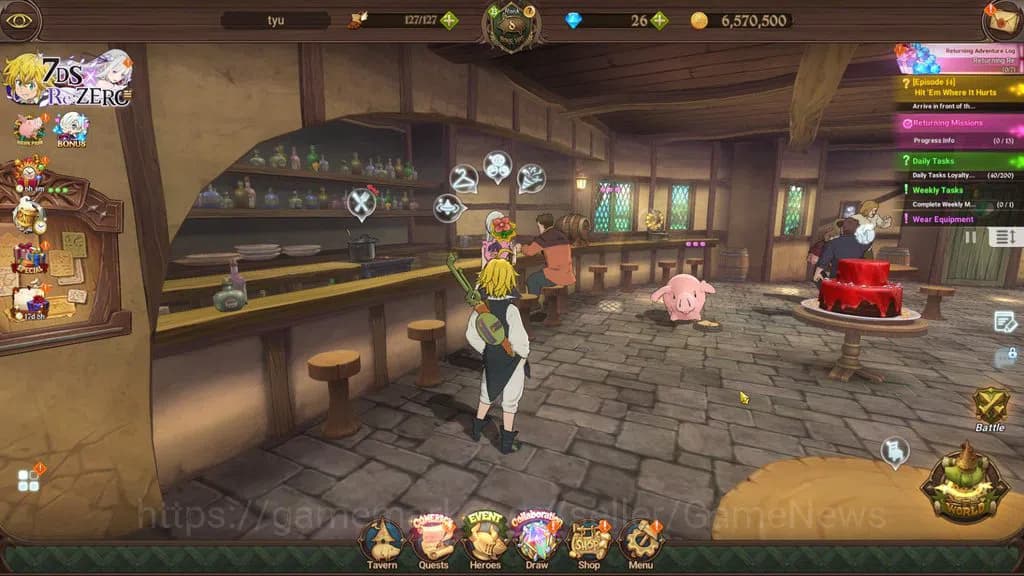 The Seven Deadly Sins: Grand Cross Accounts Global|217K CC| Chapter 2 |3 UR+Collab |DKM,Traito image 1