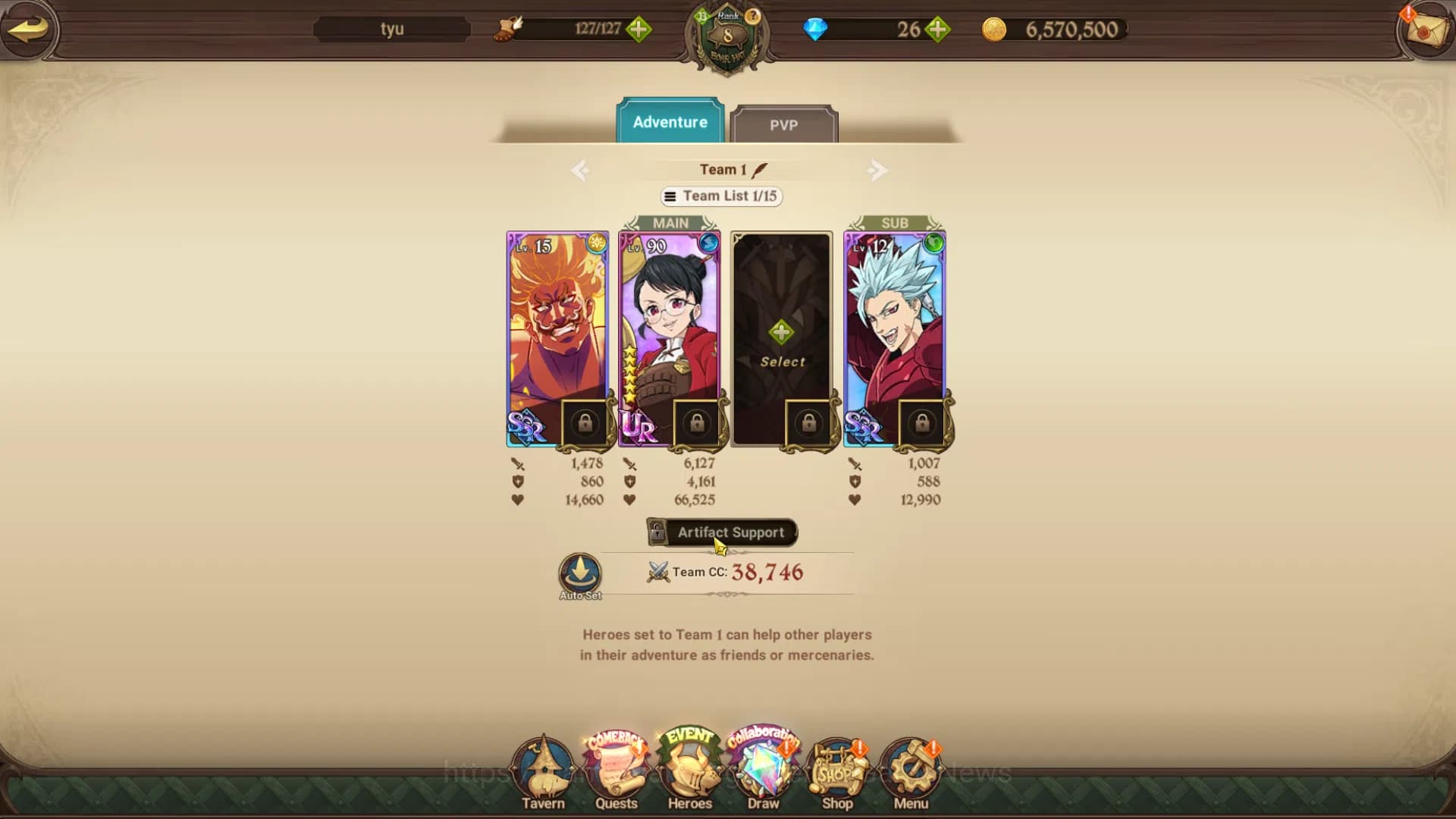 The Seven Deadly Sins: Grand Cross Accounts Global|217K CC| Chapter 2 |3 UR+Collab |DKM,Traito image 12