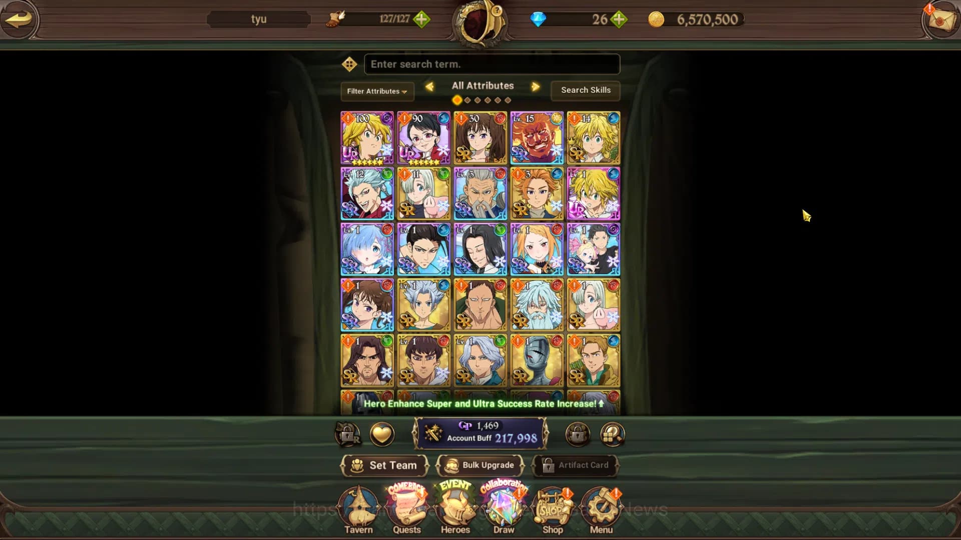 The Seven Deadly Sins: Grand Cross Accounts Global|217K CC| Chapter 2 |3 UR+Collab |DKM,Traito image 13