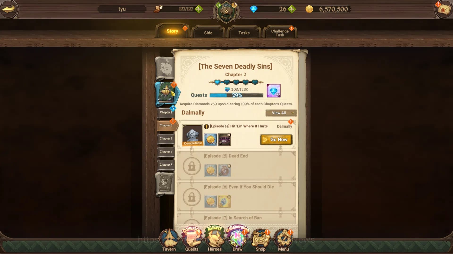 The Seven Deadly Sins: Grand Cross Accounts Global|217K CC| Chapter 2 |3 UR+Collab |DKM,Traito image 15